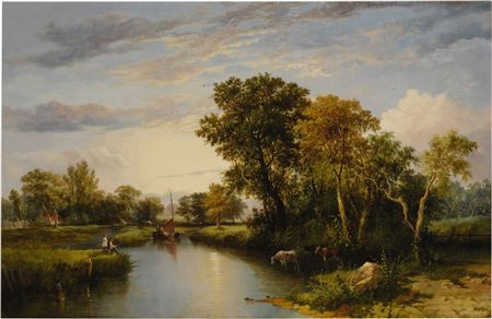 Thomas Miles Richardson Sr : The Thames Valley