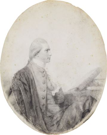 John Taylor : Portrait of Richard James Lawrence (1745-1830) of Davis Cove, Jamaica; together with a Portrait of James Lawrence (1747-1811) of Towerhill, Jamaica; and a portrait of a gentleman, possibly their tutor