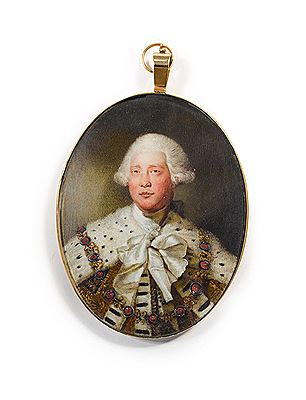 James Nixon : Portrait of King George III (1838-1820)