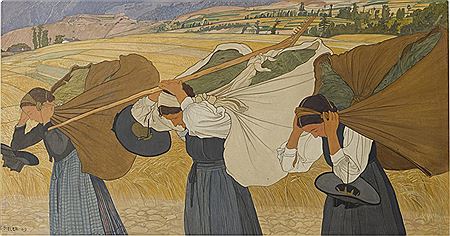 Ernest Bieler : Les fardeaux, 1909