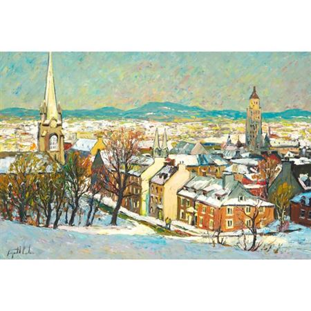 Raynald Leclerc : VUE SUR LA HAUTE VILLE