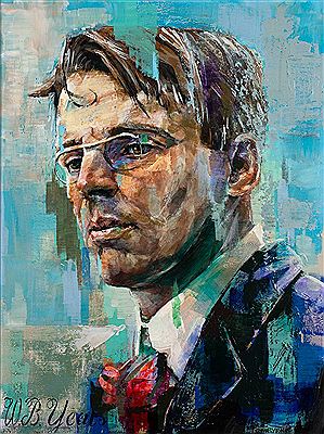 Tom Byrne : PORTRAIT OF W. B. YEATS