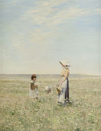 William Page Atkinson Wells : Daisy Field