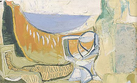 Jiri MIchalek : STILL LIFE WITH A MELON, 1967