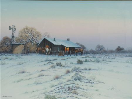 Arturo G Mercado : Winter Homestead