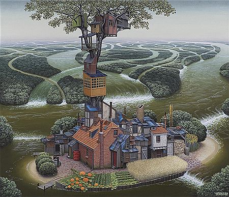 Jacek Yerka : WATER WORLD