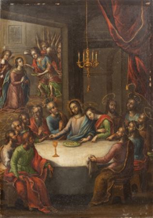 Jose Rodriguez Carnero : The Last Supper and the communion of the Virgin