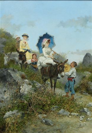 Juan Antonio Benlliure Y Gil : The Donkey Ride