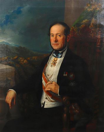 Bernardo Lopez Y Piquer : Portrait of Dr. Joaquín Hysern