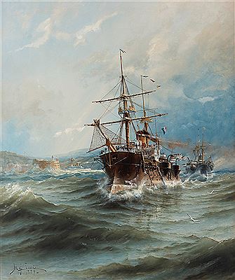 Herman Sillen : French Frigates