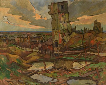 Achille Van Sassenbrouck : Sassenbrouck (1886-1979), Diksmuide In The Aftermath Of WW I