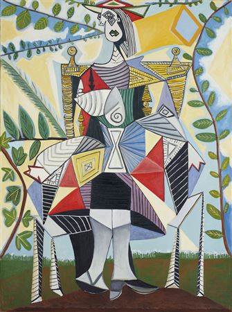 Mike Bidlo : After Picasso ‘Woman Seated in a Garden’