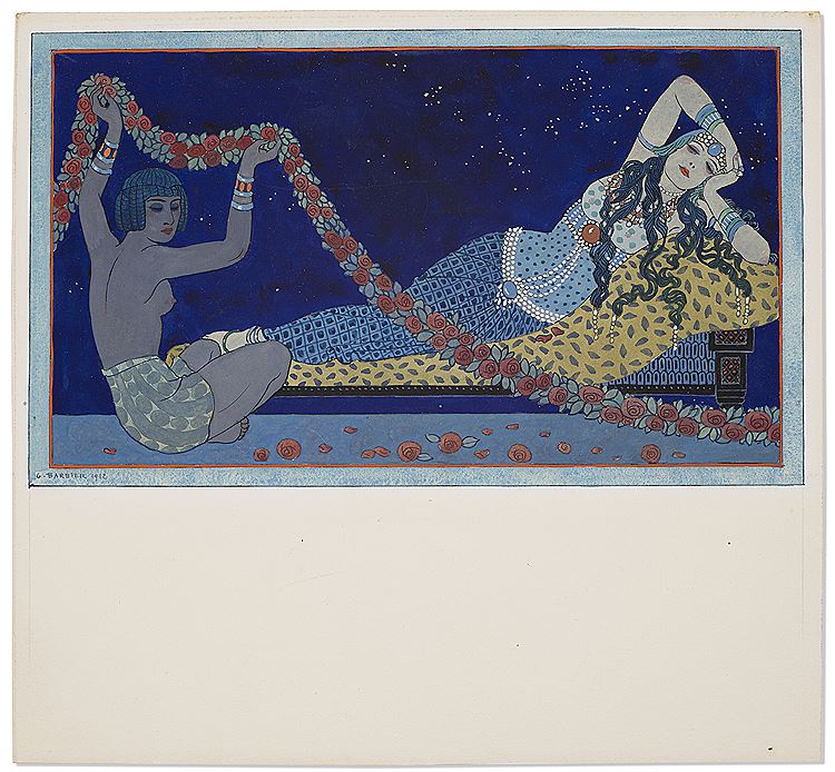 Georges Barbier : From Auction Records