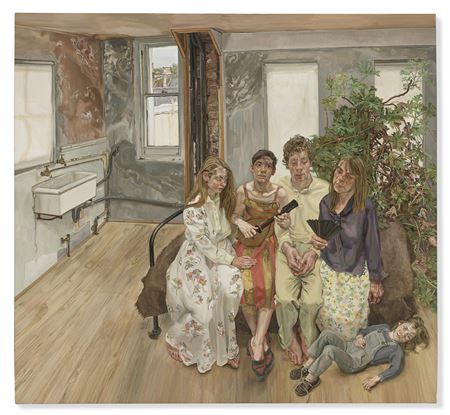 Lucian Michael Freud : Large Interior, W11 (after Watteau) (estimate on request)