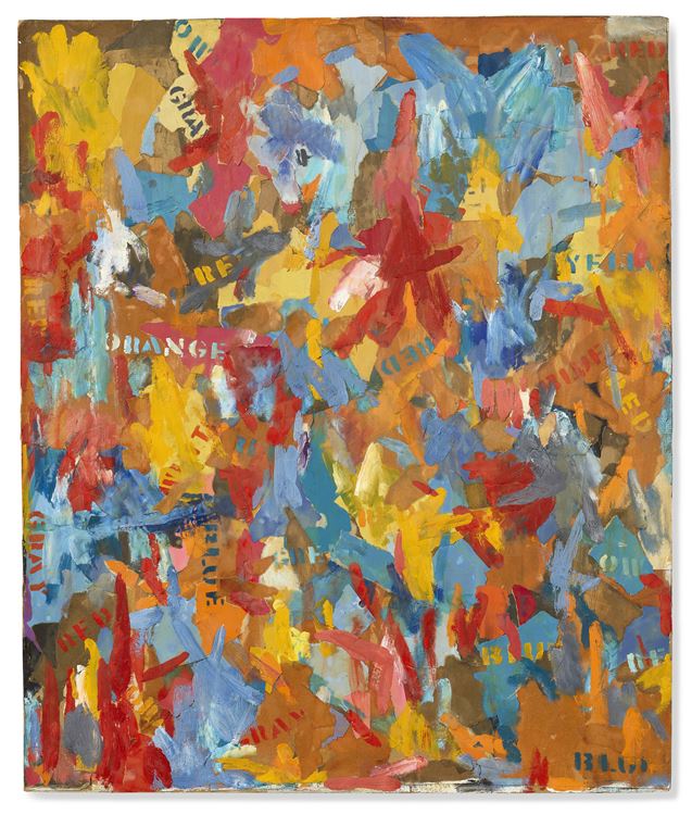 Jasper Johns : From Auction Records