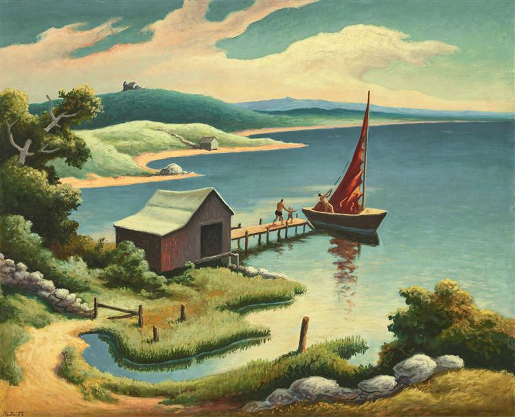 Thomas Hart Benton : From Auction Records