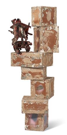 Phyllida Barlow : Untitled: hiddenupturnedhouse