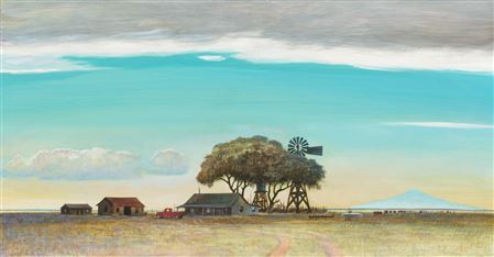 Peter Hurd : A Ranch on the Plains (1951)