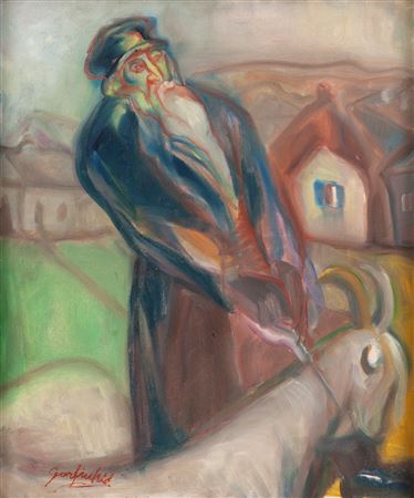 David Garfinkiel : 'Tewje Mleczarz', circa 1930