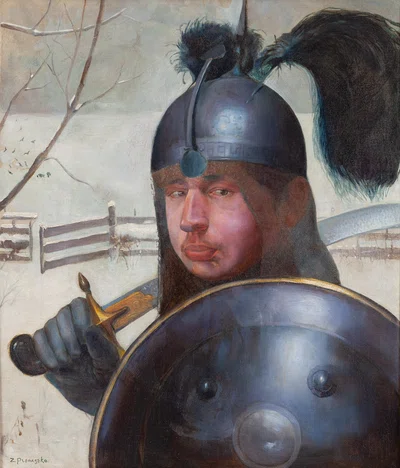 Zbigniew Pronaszko : 'Knight of the north', circa 1910