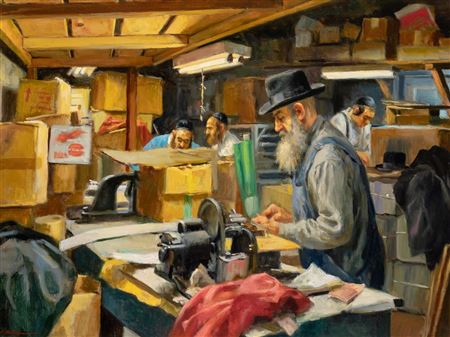 Isaac Itshak Jack Holtz : The Old Craftsman, 1968