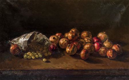 Agustin Alegre : Grapes and pomegranates