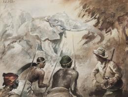 Jose Peris Arago : Elephant Hunt