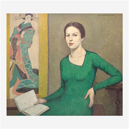 Emma Fordyce MacRae : Melina in Green