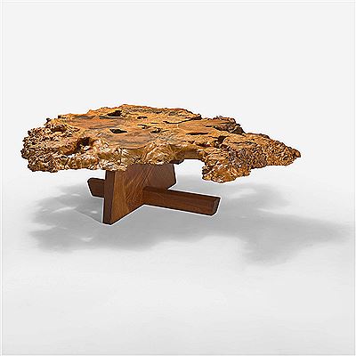 George Nakashima : Exceptional 'Minguren I' Coffee Table