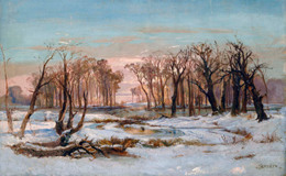 Lajos Csordak : Winter Trees