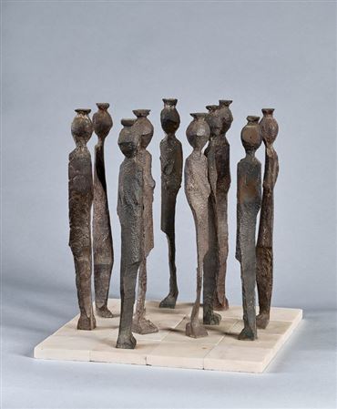 Schang Hutter : Group of figures