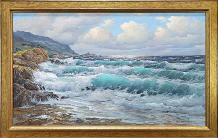 Alexander Dzigurski : Seascape