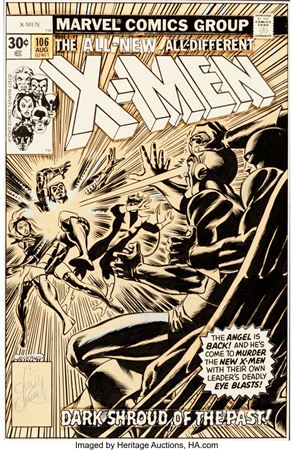 Dave Cockrum : Dave Cockrum X-Men #106 Cover Original Art (Marvel, 1977)