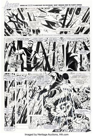 Steve Rude : Steve Rude Nexus: The Comic Strip #1 Online Comic Strip Story Page 4 Original Art (Rude Dude Productions, 2016)