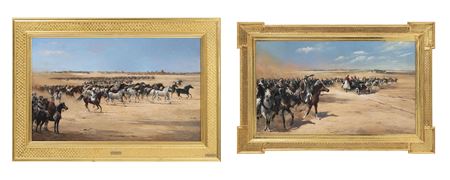 Harold Wood : Bringing in the warhorses... , 1989 and The Royal Picnic , 1983 (2)