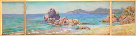 Berthe Constance Ursule Art : Rocks at sea (3)