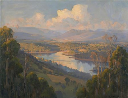 Ernest William Buckmaster : Silvan Dam 1958