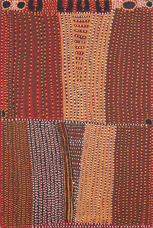 Freda Napanangka : South of Yagga Yagga, In The Great Sandy Desert, Western Australia 1997