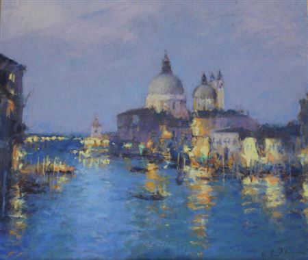 Bob Richardson : Santa Maria Della Salute, Venice, Twilight