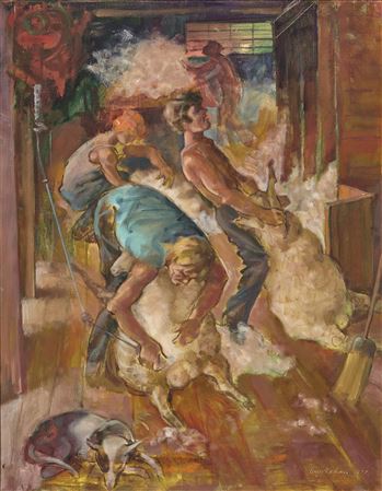 Louis Kahan : Shearers, 1977