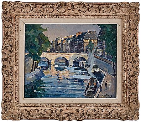 Hanns Thurn : 'Bridge in Paris'