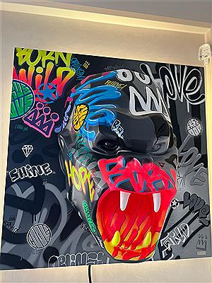 sample from 100% UBAN ART OF PRESTIGE : JONONE, LAGASSE, ORLINSKI, BANKSY, COMBAS, NASTY, HARING