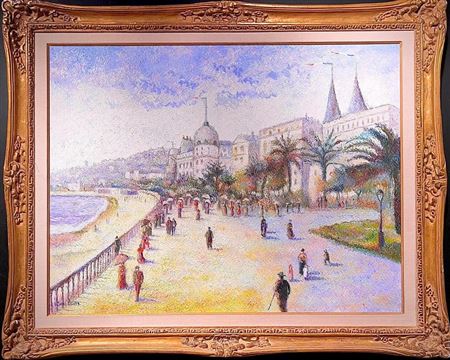 Hughes Claude Pissarro : Nice, Promenade des Anglais