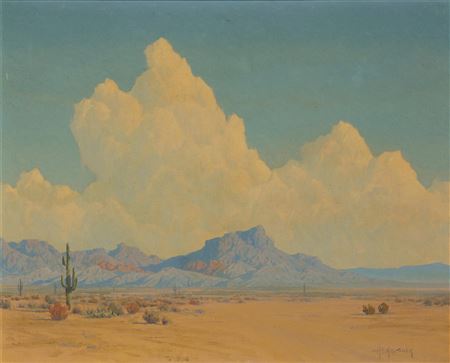 Harry Wagoner : Desert Landscape