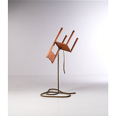 Philippe Ramette : Lévitation de chaise n°3, 2006