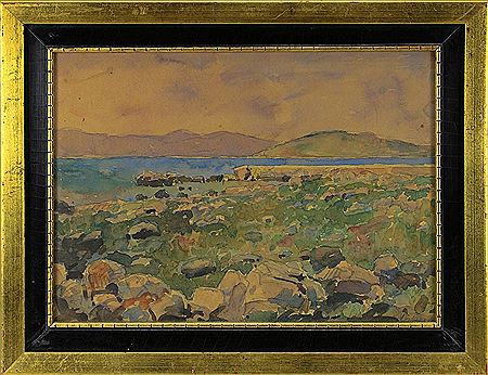 Vladimir Filakovac : Coastal landscape