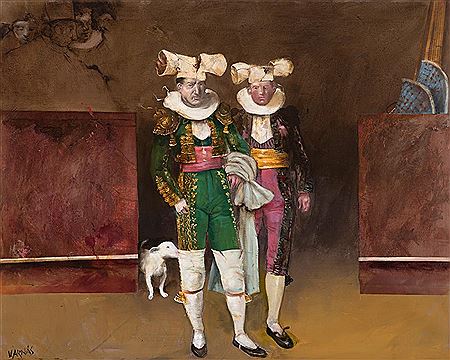 Vicente Arnas Lozano : “Farándula bullfighters”