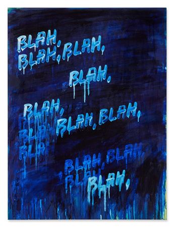 Mel Bochner : Blah, Blah, Blah