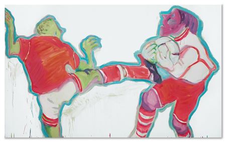 Maria Lassnig : Konkurrenz IV