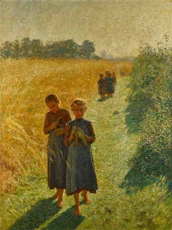 Emile Claus : Girls in the Field